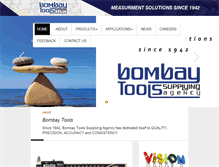 Tablet Screenshot of bombaytools.com